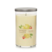 iced berry lemonade signature medium pillar candle