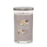smoked vanilla and cashmere signature medium pillar candle