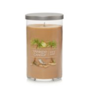 sun and sand signature medium pillar candle