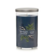 bayside cedar signature medium pillar candle
