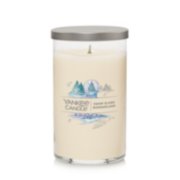 snow globe wonderland signature medium pillar candle