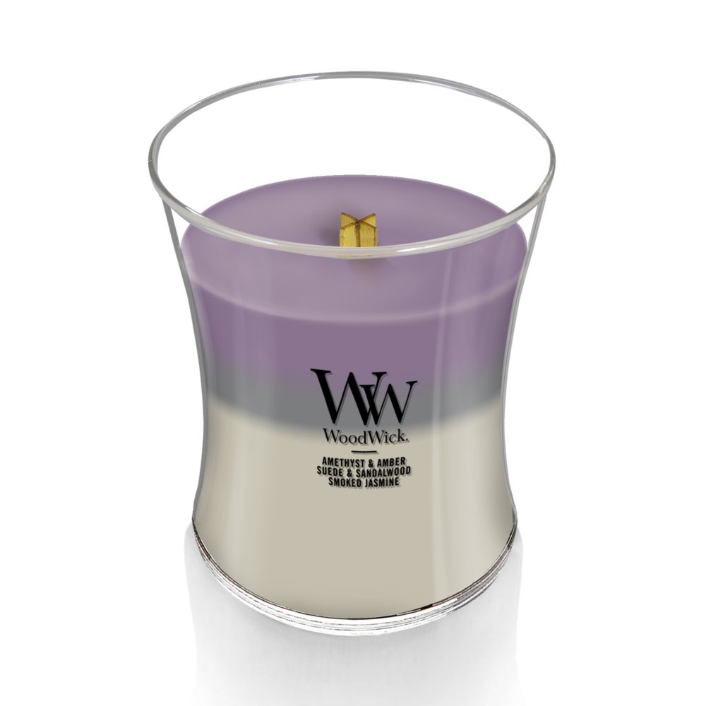 WOODWICK Hourglass Candle Candela Profumata Ambiente in Clessidra