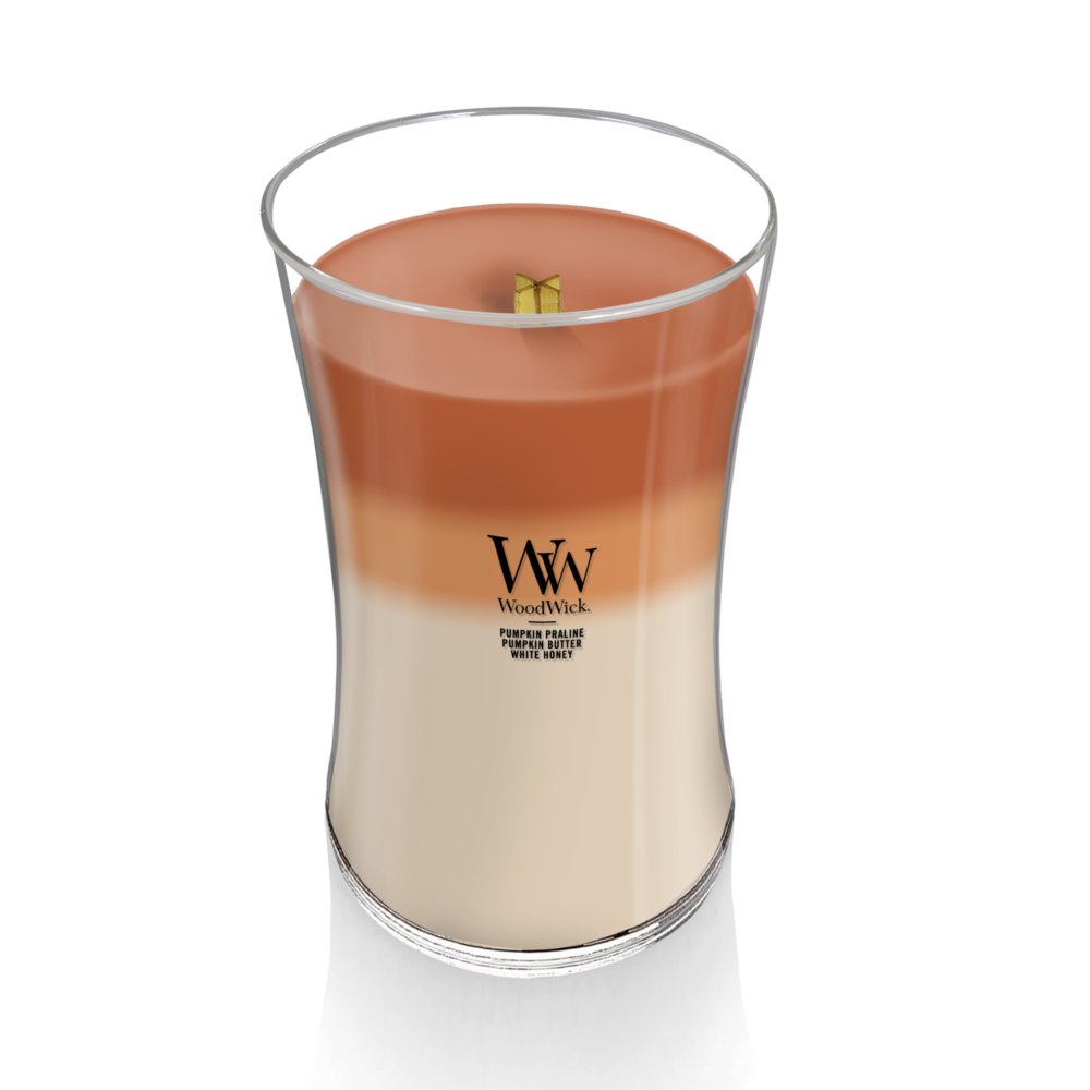  WoodWick Hourglass Candle, Pumpkin Butter Scented