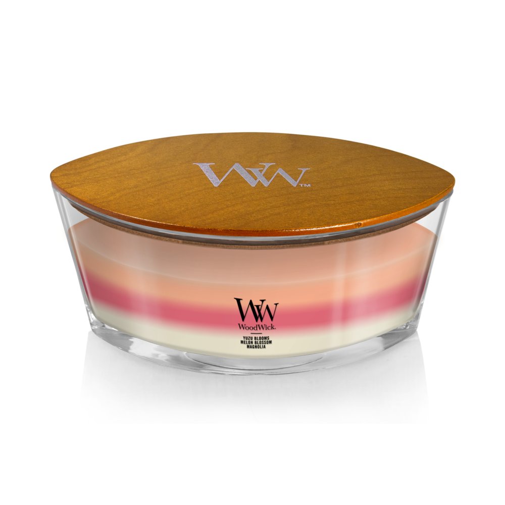WoodWick Ellipse Candle, Blooming Orchard Trilogy, 16 oz.