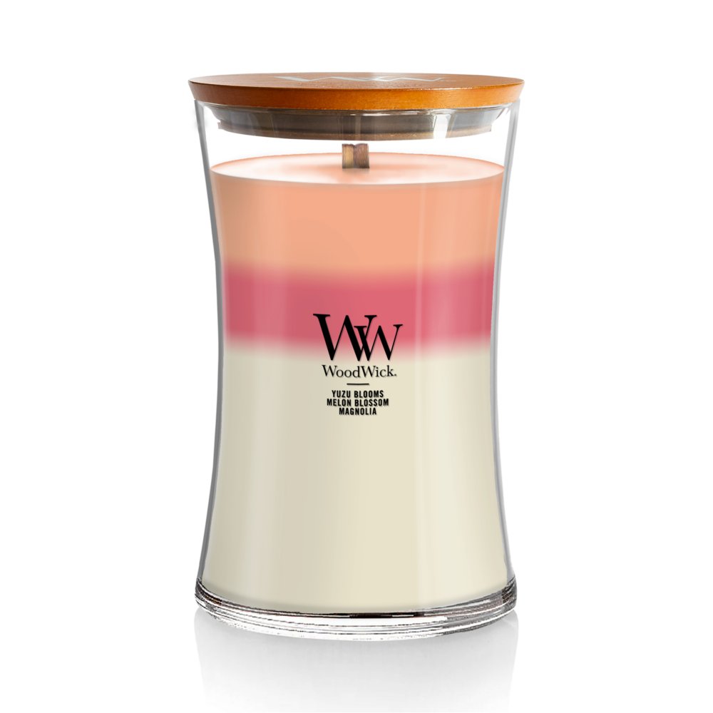 Blooming Orchard Trilogy WoodWick® Large Hourglass Trilogy Candle
