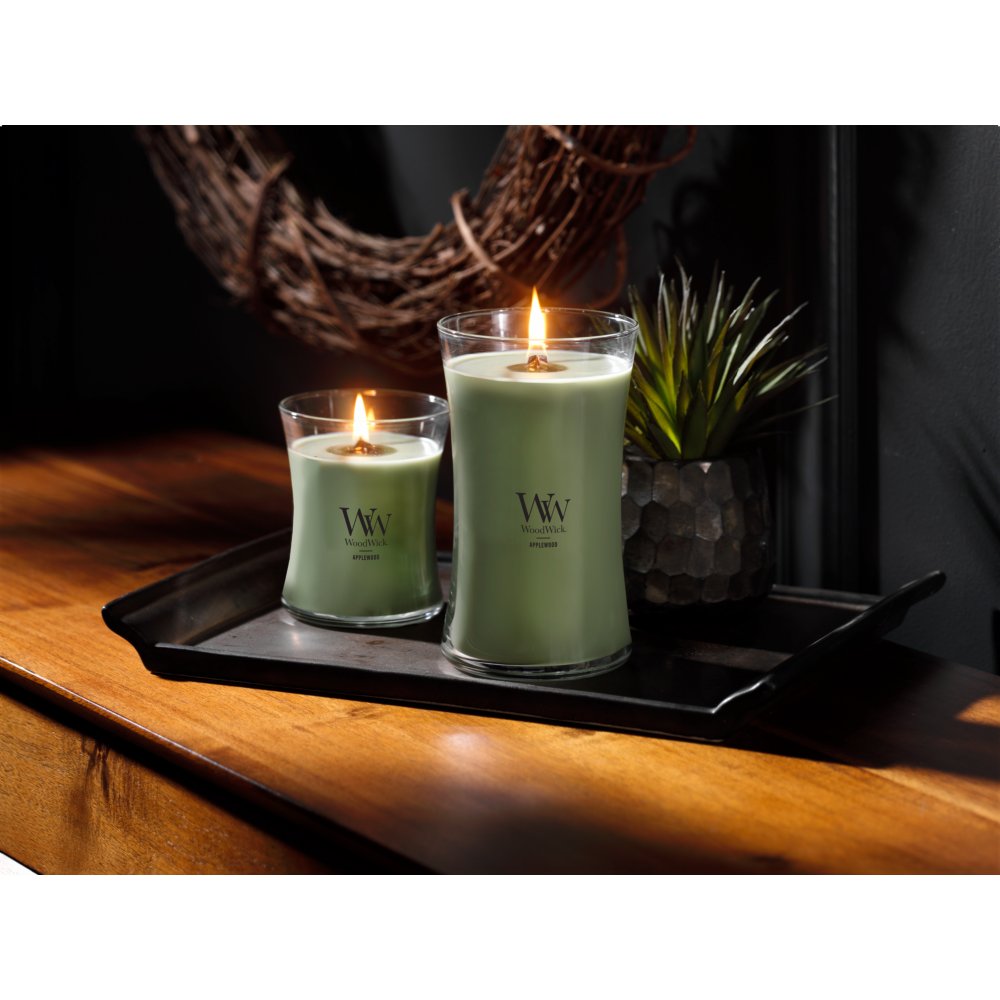Applewood WoodWick® Medium Hourglass Candle - Medium Hourglass Candles