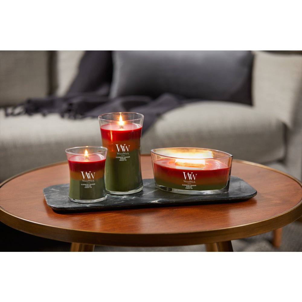 WoodWick® Evening Bonfire Medium Hourglass Candle, 1 ct - Harris