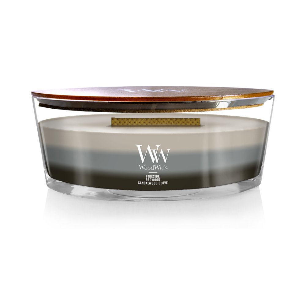 WoodWick Hourglass Trilogy Candle Forest Retreat - Candela