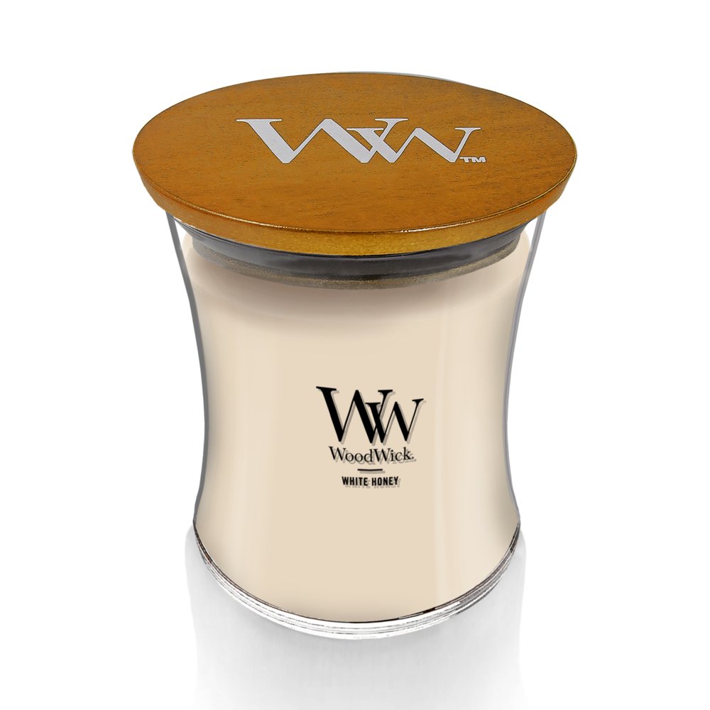 WoodWick White Honey Candele profumate