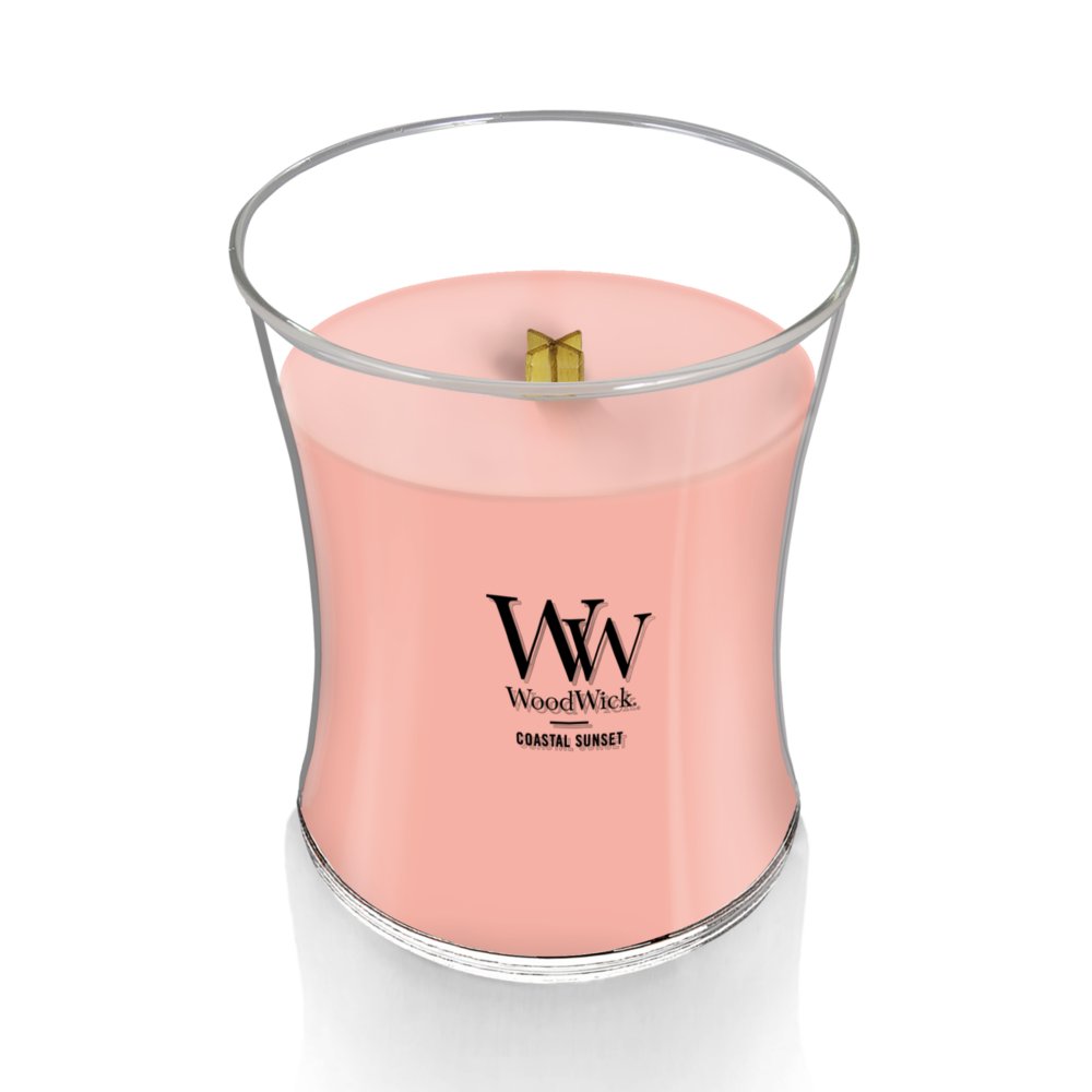 Woodwick WOODWICK MEDIUM - ISLAND COCONUT - Candela profumata