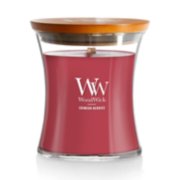 Woodwick Medium Hourglass Candle, M, Warm Woods