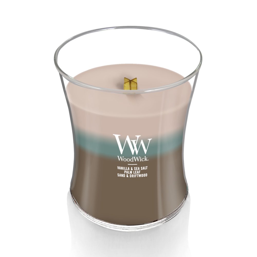 Oceanic Trilogy WoodWick® Large Hourglass Trilogy Candle - Large Hourglass  Candles