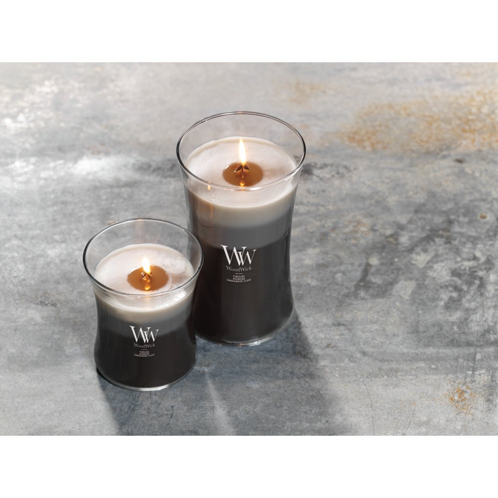Fireside Large Woodwick Candle – Molly & Me Candles