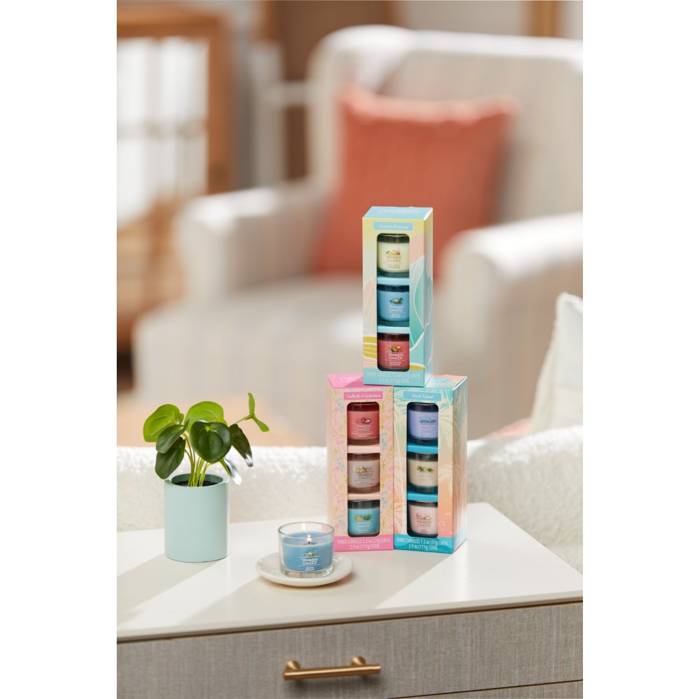 Yankee Candle 3 Pk Cocktails and Confections Mini Candle Set