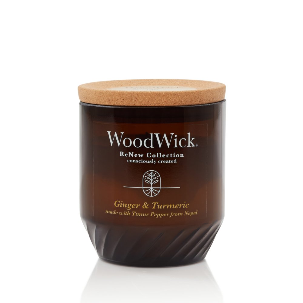 Ginger & Turmeric WoodWick® Medium ReNew Candle Medium ReNew Candles