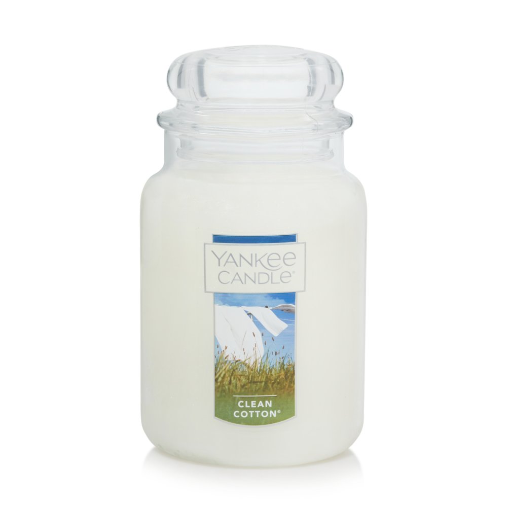Clean Cotton® 22 oz. Original Large Jar Candles - Large Jar Candles