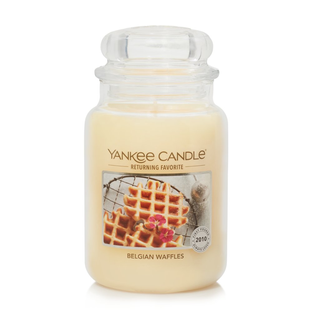 Belgian Waffles - Returning Favorite 22 oz. Original Large Jar Candles -  Large Jar Candles