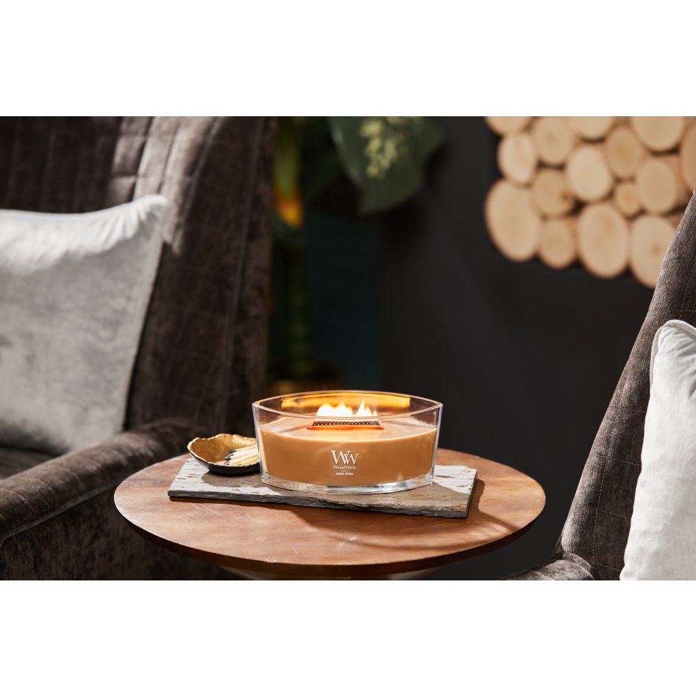 WoodWick Ellipse Candle – Sacred Smoke 