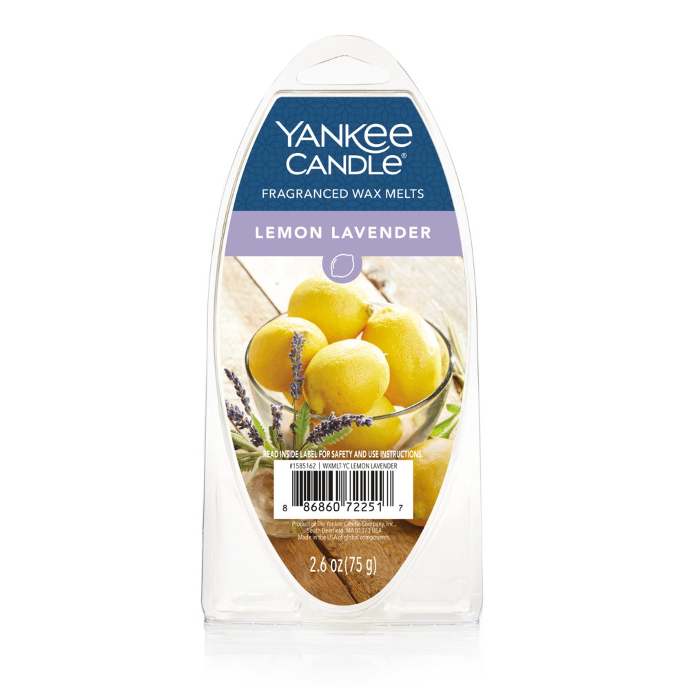 Fresh And Calm (Lemon + Lavender) Scented Botanical Wax Melts