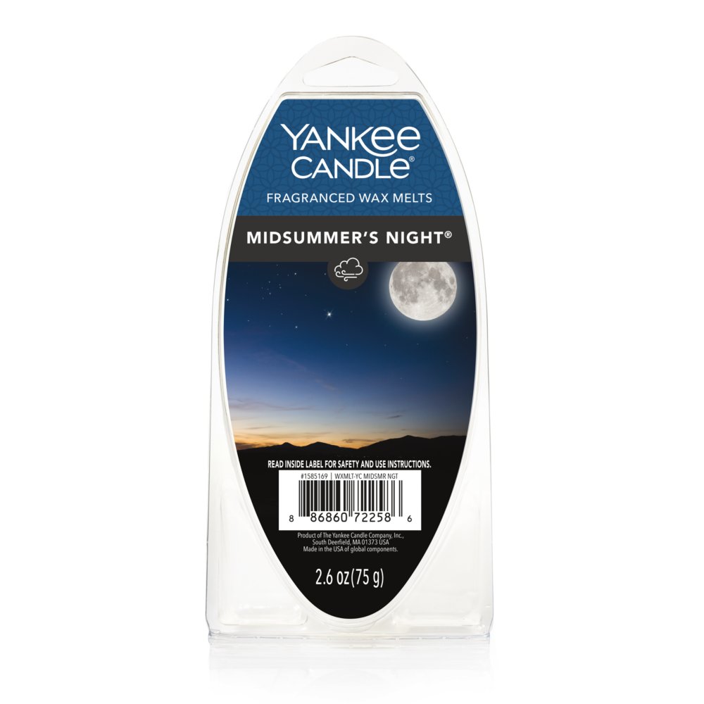 Yankee Candle Wax Melts, Fragrance, Midsummer's Night - 2.6 oz