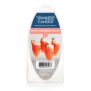 White Strawberry Bellini wax melt surfboard
