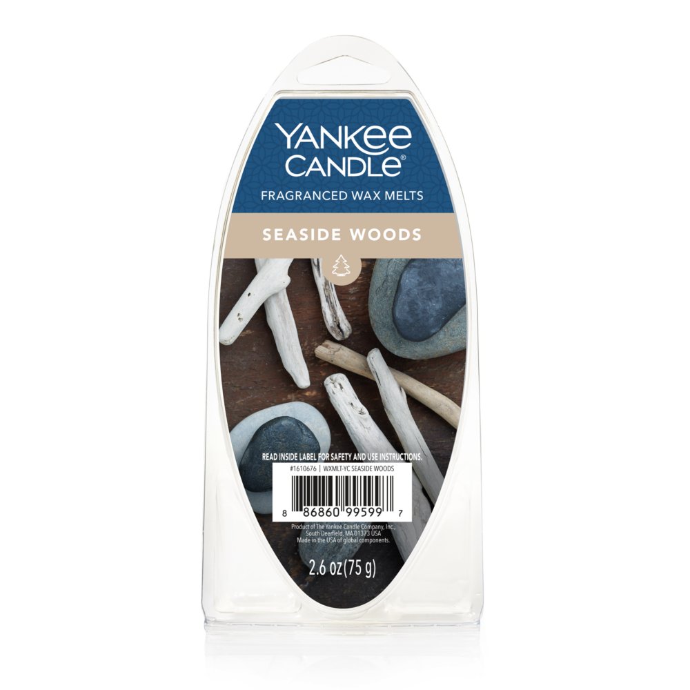 Yankee Candle Wax Tart Melt - Seaside Woods – Curios Gifts