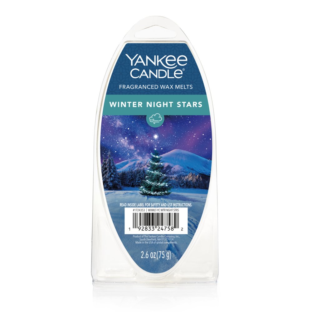 Yankee Candle Winter Night Stars- Wax Melt 2.6oz