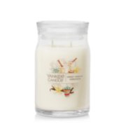 sweet vanilla horchata signature jar candle