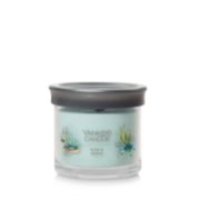 alow and agave small tumbler candle with lid