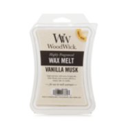 vanilla musk woodwick wax melts package