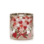 valentines day bouquet jar candle holder
