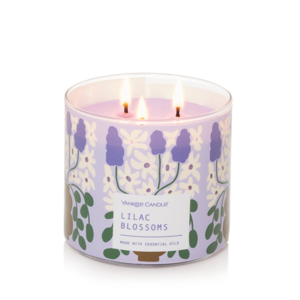 Lilac Blossoms Spring and Summer Classics Collection - 3-Wick Candles - 3-Wick  Candles