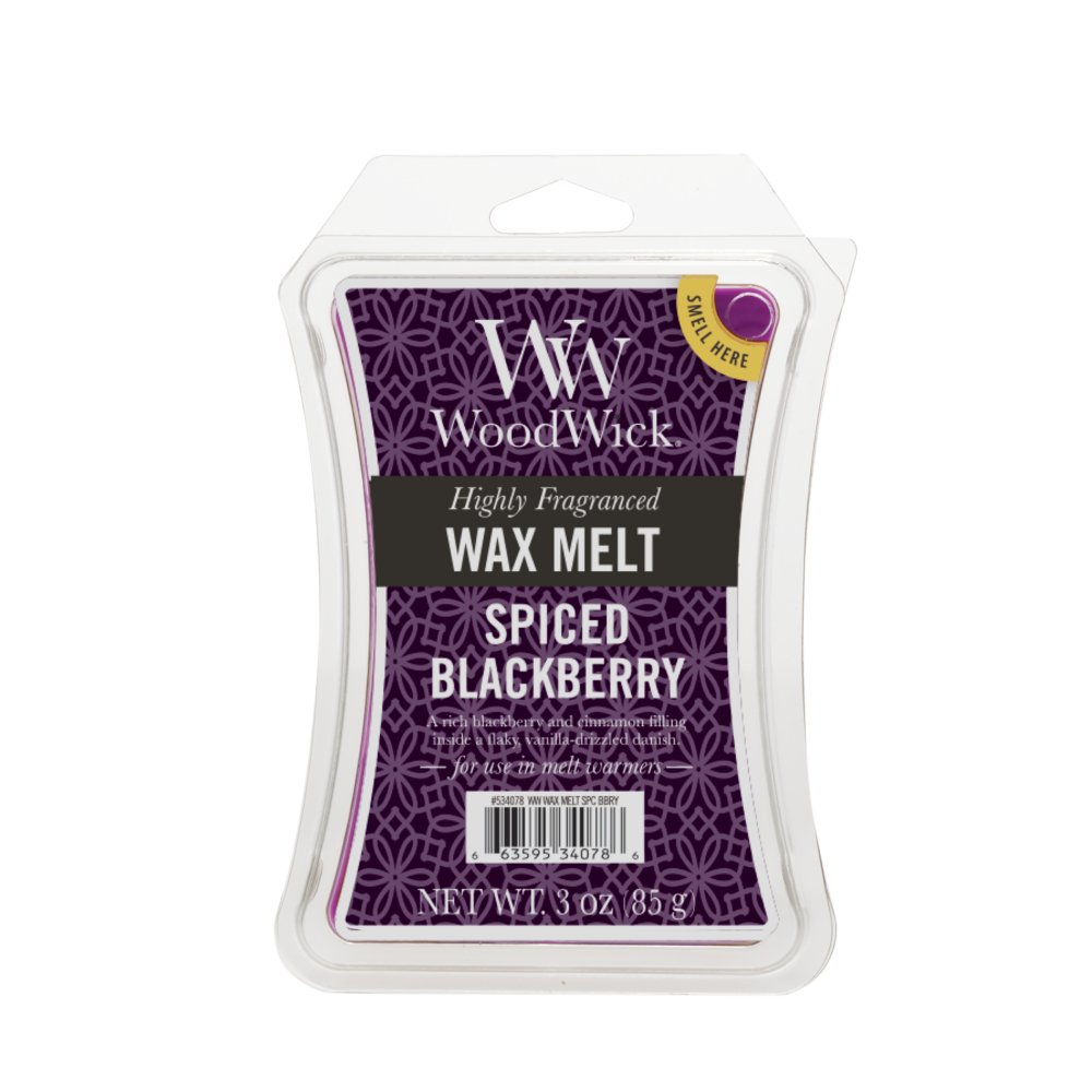 WoodWick Wax Melt Spiced BlackBerry - Scented Wax