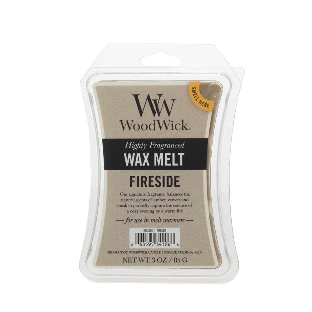 WoodWick SAND & DRIFTWOOD SCENTED WAX MELT 3oz NEW in Package Yankee Candle 