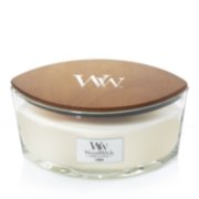 linen ellipse candle