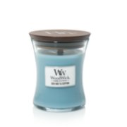 sea salt and cotton medium jar candle