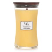 seaside mimosa large hourglass candle