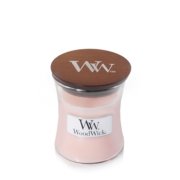 woodwick pink hourglass candle