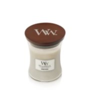 warm wool medium hourglass candle