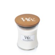 linen mini hourglass candle