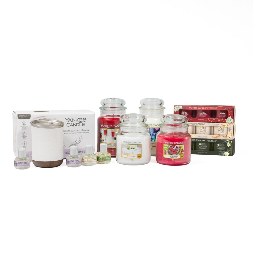 Mega set Yankee Candle®️ con 11 articoli – Original - Set candele profumate