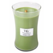 WoodWick Hourglass Candle in Bergamont & Basil