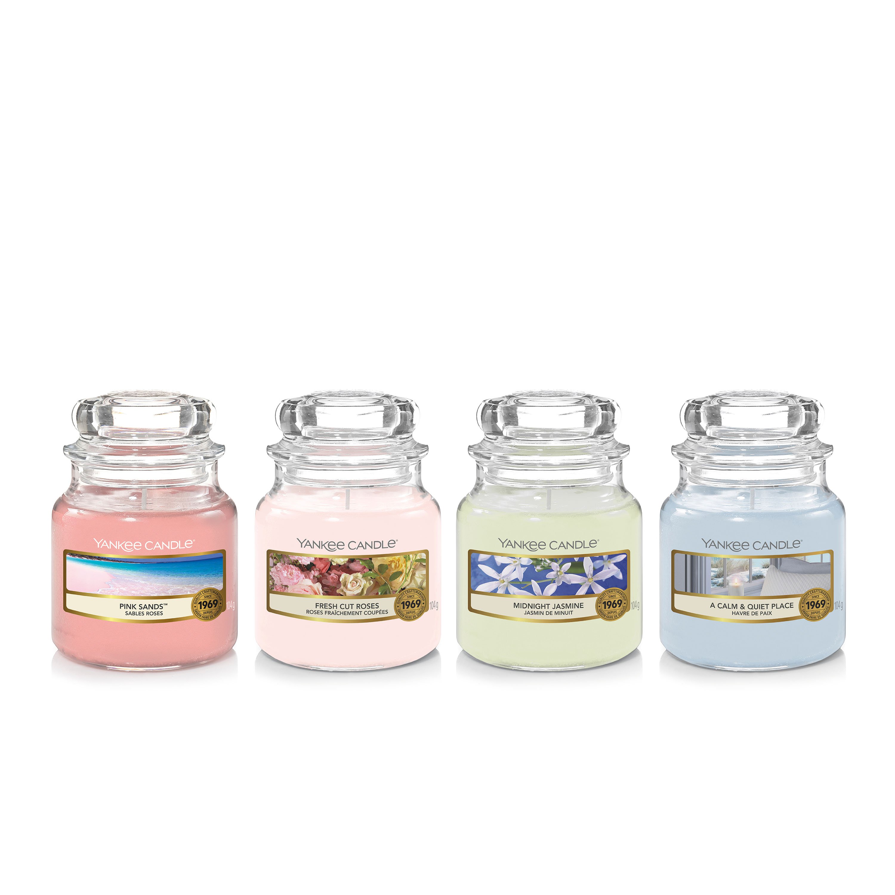 Small Jar Candle Set - Floral