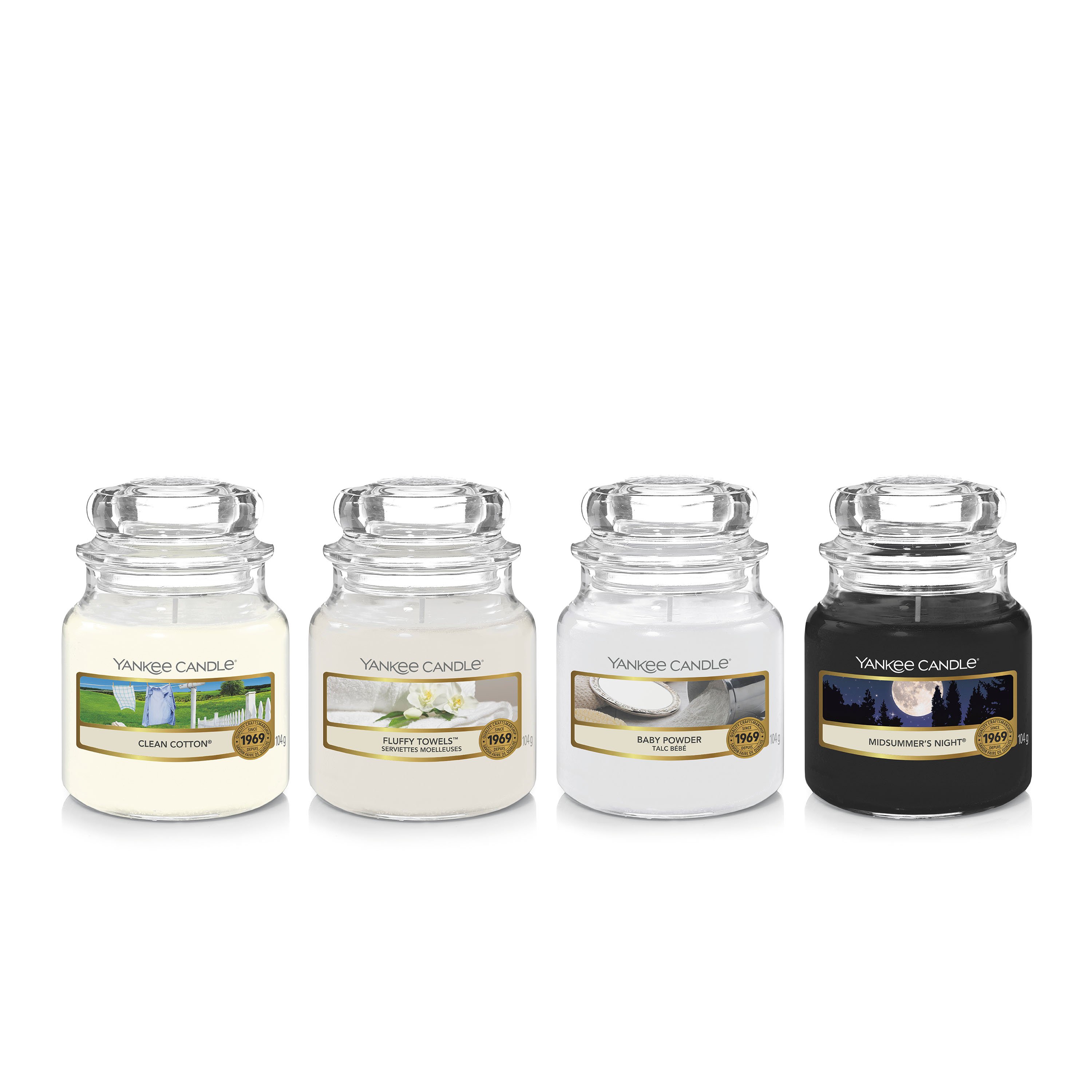 Small Jar Candle Set - Fresh & Clean