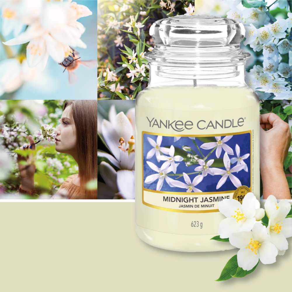 YANKEE CANDLE CAR jar ultimate Midnight Jasmine - deodorante per