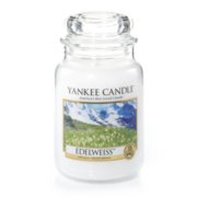 edelweiss large jar candle