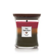 WoodWick Trilogy Hearthside Candela profumata 275 g