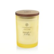 strength energy pineapple coconut medium jar candle