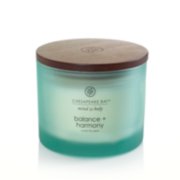 balance harmony water lily pear 3 wick coffee table jar candle