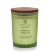 awaken invigorate lemongrass eucalyptus medium jar candle